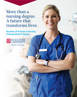 More Than a Nursing Degree. a Future That Transforms Lives