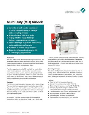 Multi Duty (MD) Airlock