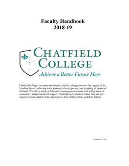 2004 Faculty Handbook