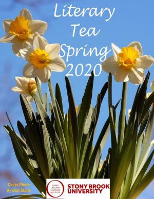 Spring 2020 “Virtual” Literary Tea April 30, 2020