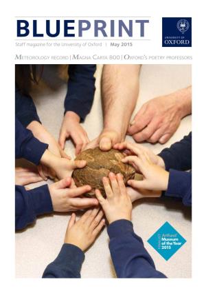 Staff Magazine for the University of Oxford | May 2015