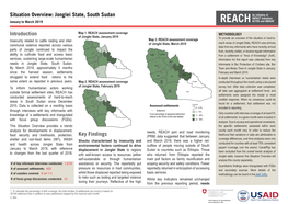 Jonglei State, South Sudan Introduction Key Findings