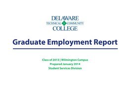 Graduate Employment Report