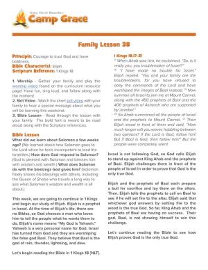 Family Lesson 38