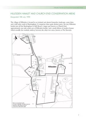 Hillesden Hamlet and Church End Conservation Areas