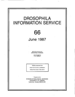 Drosophila Information Service