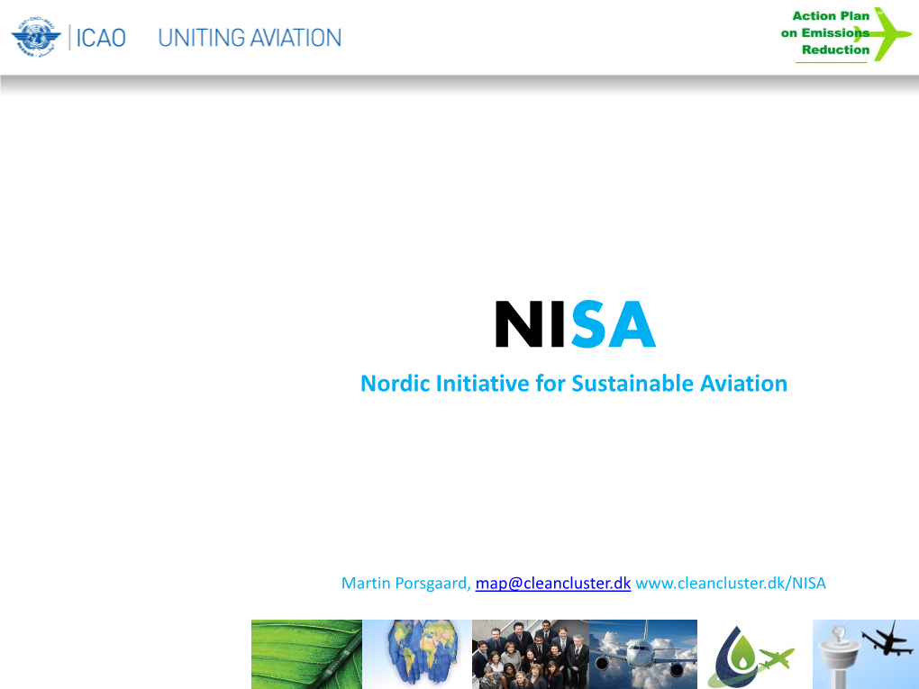 NISA Nordic Initiative for Sustainable Aviation