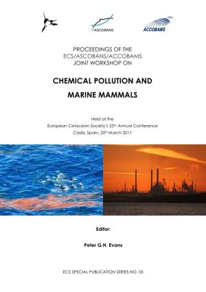 Chemical Pollution and Marine Mammals