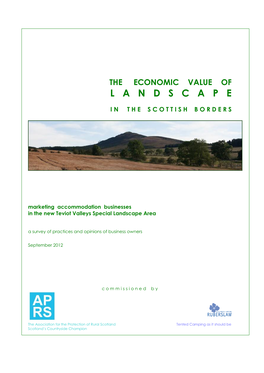 The Economic Value of Landscape in the Scottish Borders