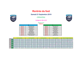 Onnaing Rentrée Du Foot U8-U9 Du 21.09