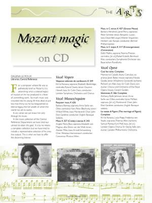 Mozart Magic Philharmoniker