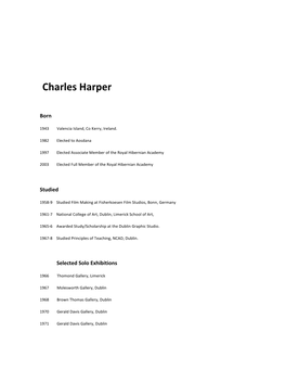 Charles Harper