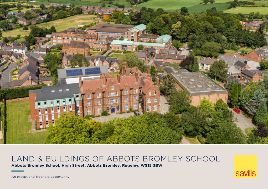 Land & Buildings of Abbots Bromley School