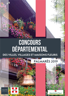 Concours Départemental Des Villes, Villages Et Maisons Fleuris