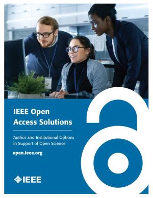 IEEE Open Access Solutions: Open.Ieee.Org