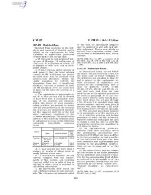 21 CFR Ch. I (4–1–10 Edition) § 137.165
