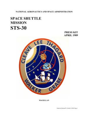 Space Shuttle Mission Sts-30 Press Kit April 1989