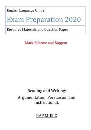 Exam Preparation 2020
