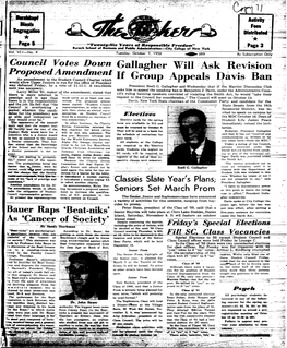 The Ticker, October 7, 1958