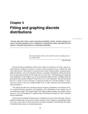 Fitting and Graphing Discrete Distributions