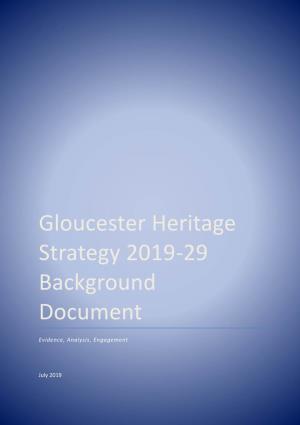 Gloucester Heritage Strategy Background Document