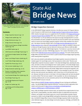 Bridge News January 2021