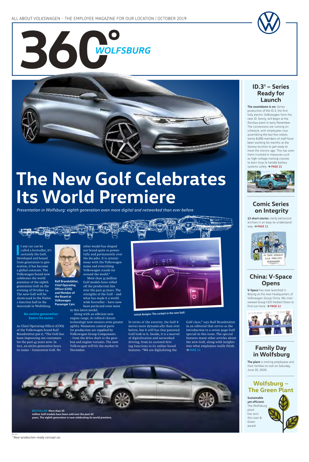 The New Golf Celebrates Its World Premiere