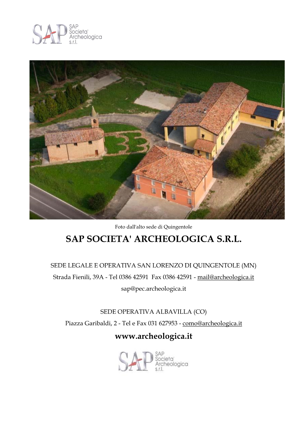 Sap Societa' Archeologica S.R.L