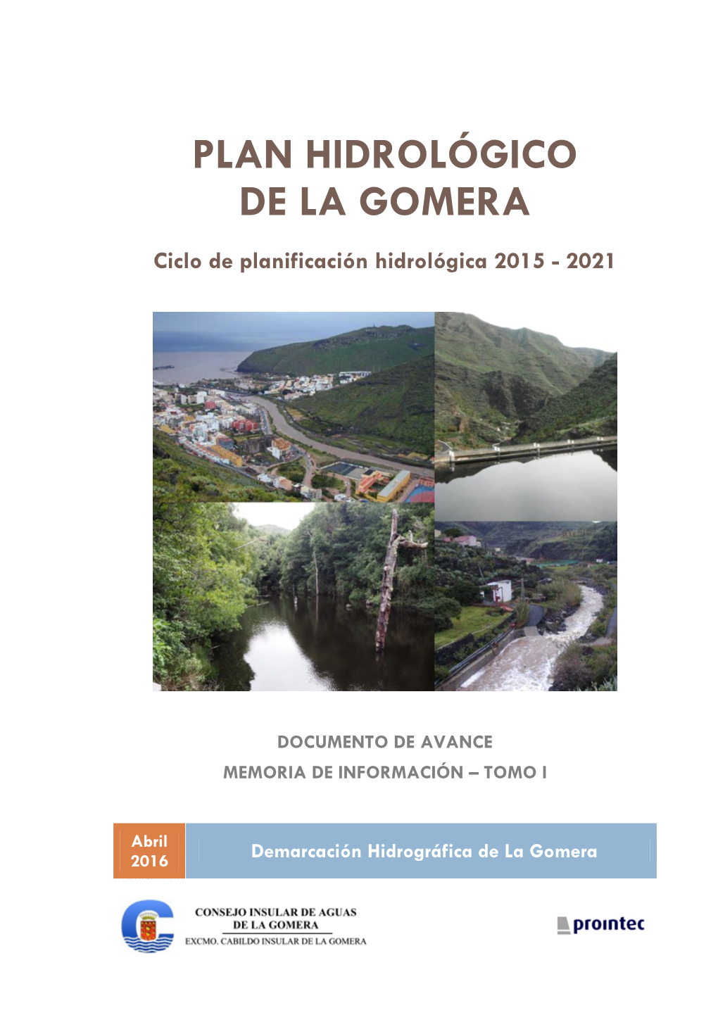 Plan Hidrológico De La Gomera