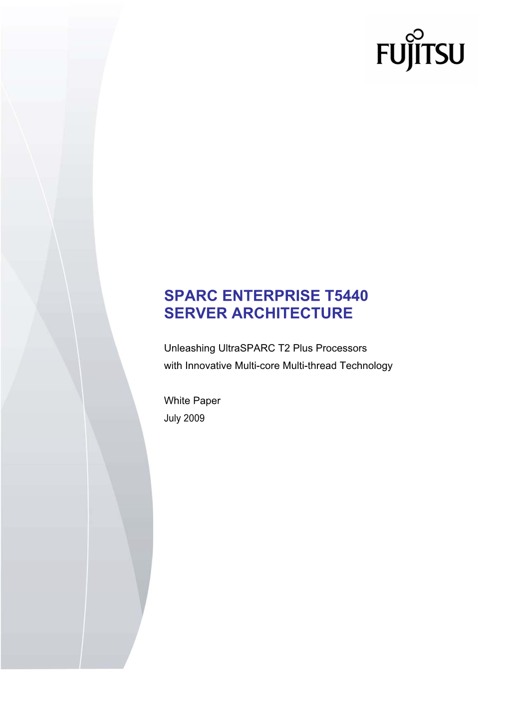 Sparc Enterprise T5440 Server Architecture