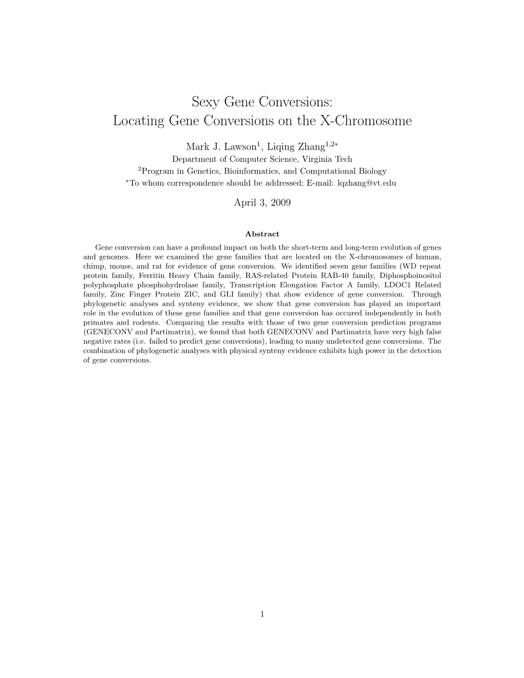 Locating Gene Conversions on the X-Chromosome