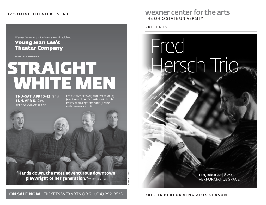 Fred Hersch Trio Since Its Inception in 1985