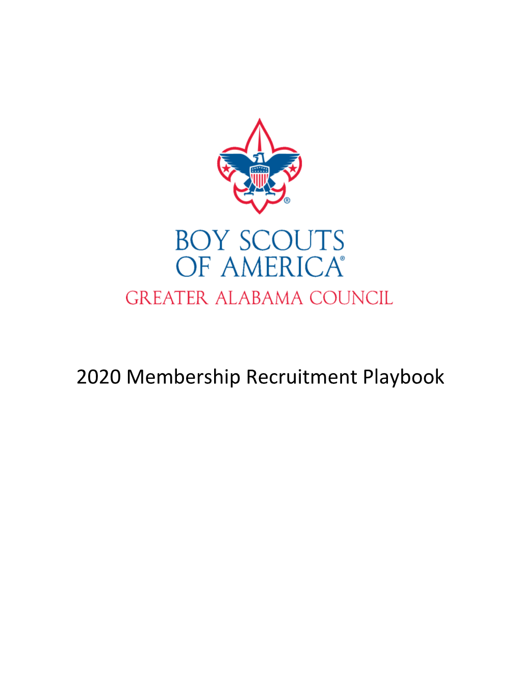 2020 Membership Recruitment Playbook