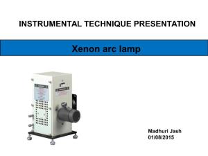Xenon Arc Lamp