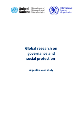 Global Research on Governance and Social Protection Argentina Case Study