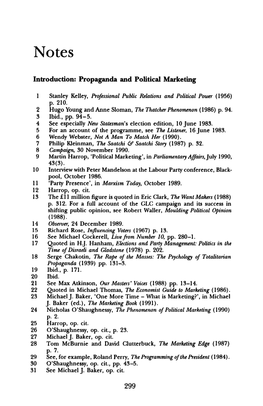 Introduction: Propaganda and Political Marketing