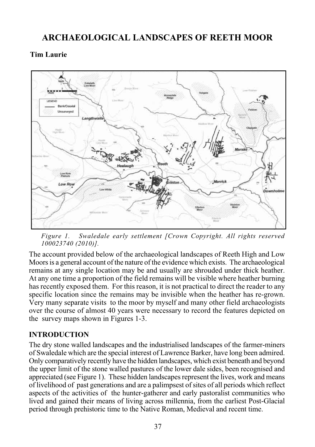 Archaeological Landscapes of Reeth Moor