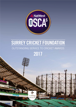 Surrey Cricket Foundation 2017
