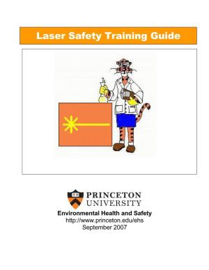 Princeton University Laser Safety Training Guide