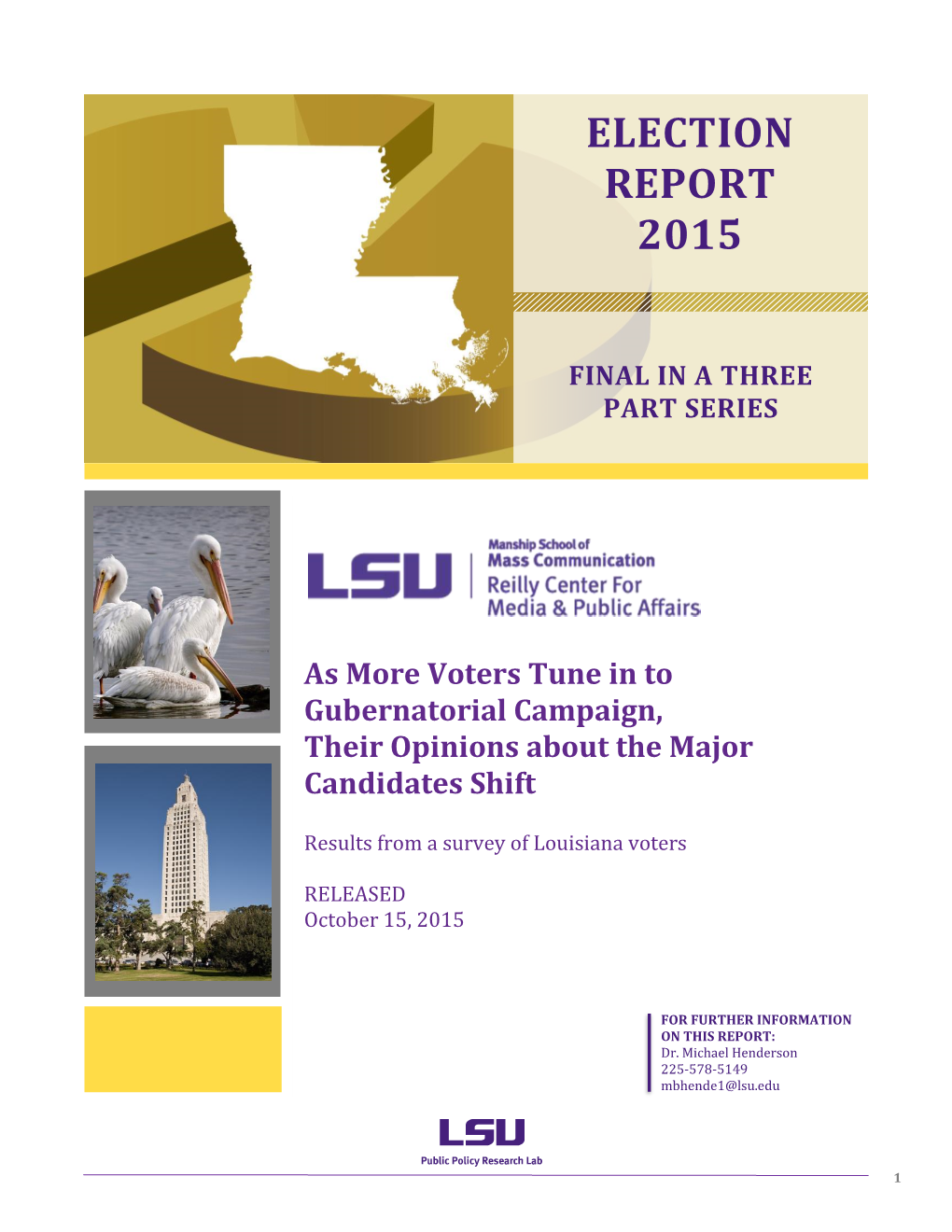 Election Report 2015