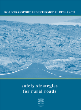 Safety Strategies for Rural Roads