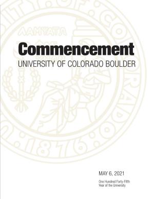 2020–21 Commencement Program