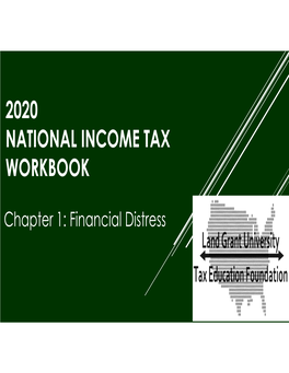 2020 National Income Tax Workbook
