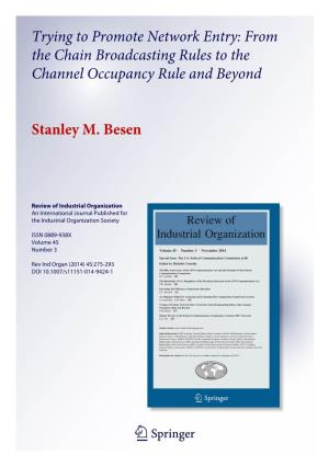 Trying to Promote Network Entry: from the Chain Broadcasting Rules to the Channel Occupancy Rule and Beyond