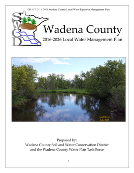 Wadena County Local Water Resource Management Plan