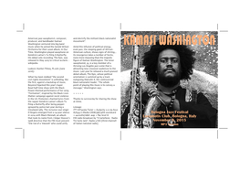 KAMASI WASHINGTON Orchestra for Their 2006 Album, in Our Even Jazz, the Sleeping Giant of African- Time