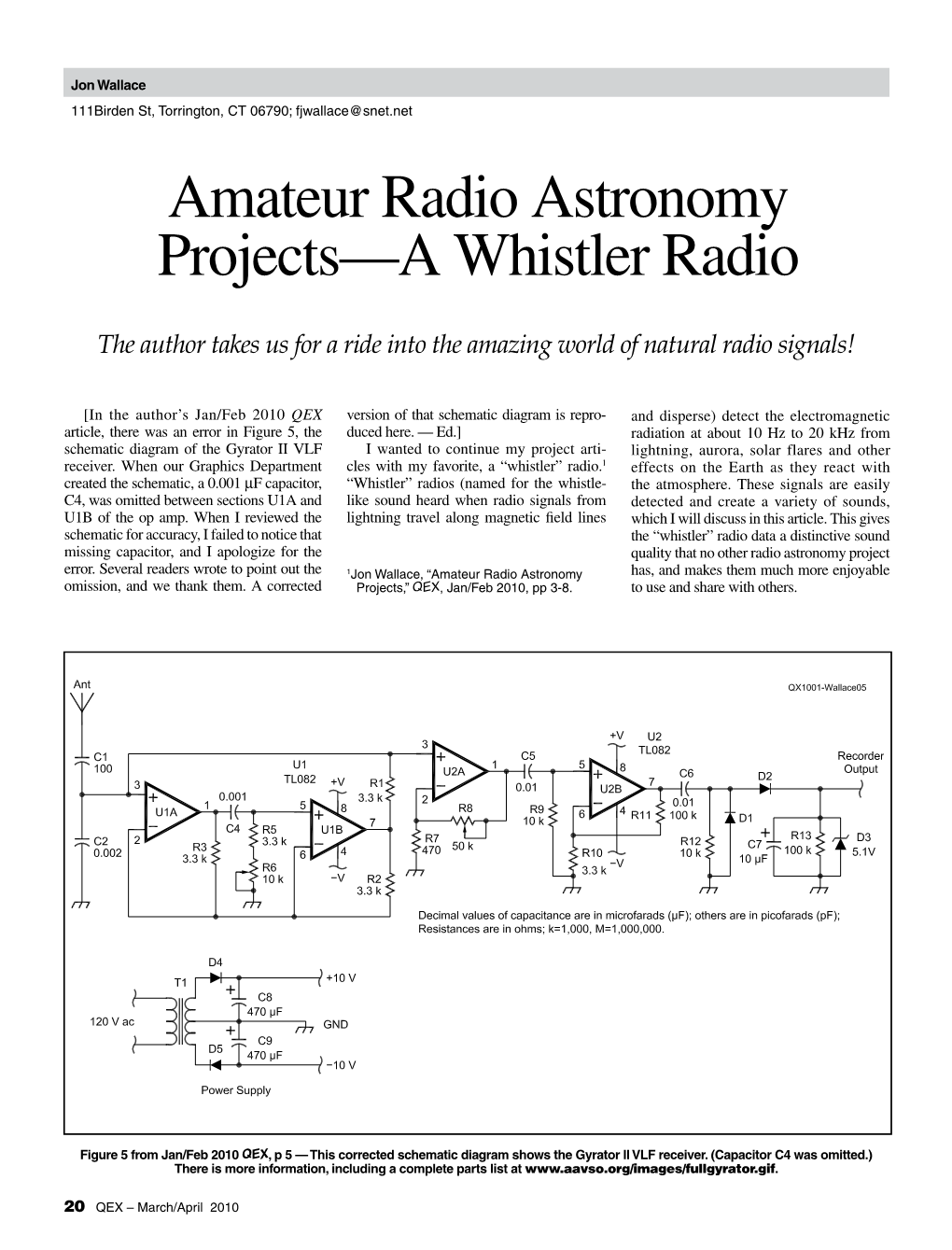 A Whistler Radio