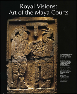 Courtly Art of the Ancient Maya. A