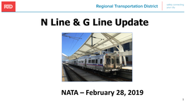 N-Line Update Presentation