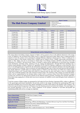 The Hub Power Company Limited 2